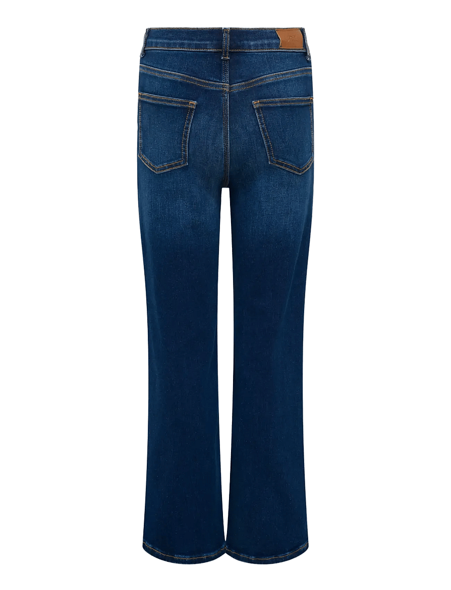 Kids Only - KOGMADISON BLUSH WIDE DNM DIA092 NOOS - laia säärega teksad - dark blue denim - 2