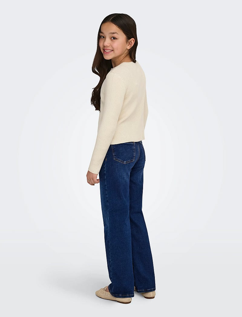Kids Only - KOGMADISON BLUSH WIDE DNM DIA092 NOOS - brede jeans - dark blue denim - 3