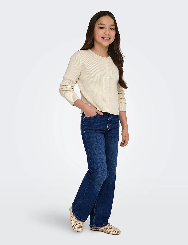 Kids Only - KOGMADISON BLUSH WIDE DNM DIA092 NOOS - brede jeans - dark blue denim - 5