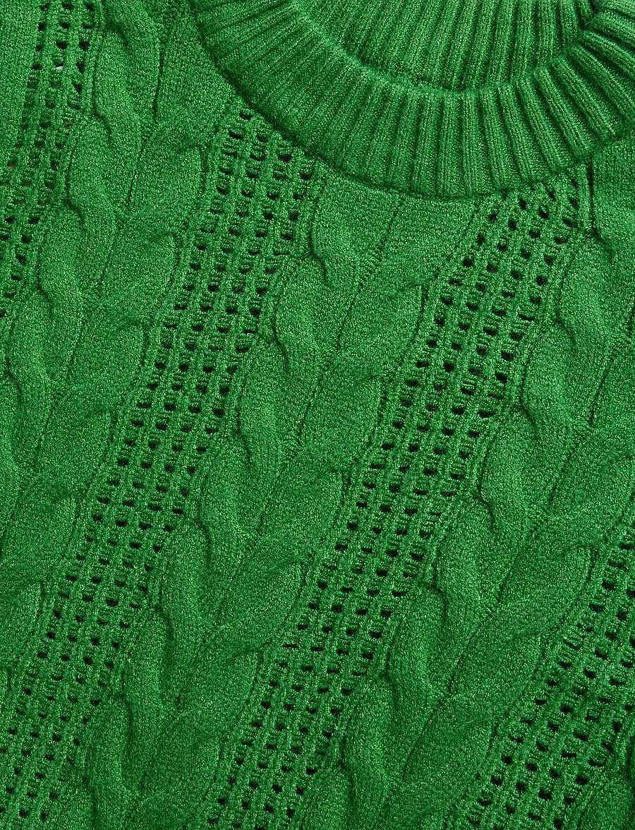 Kids Only - KOGRUBINA LS CABLE O-NECK CP KNT - pullover - medium green - 2