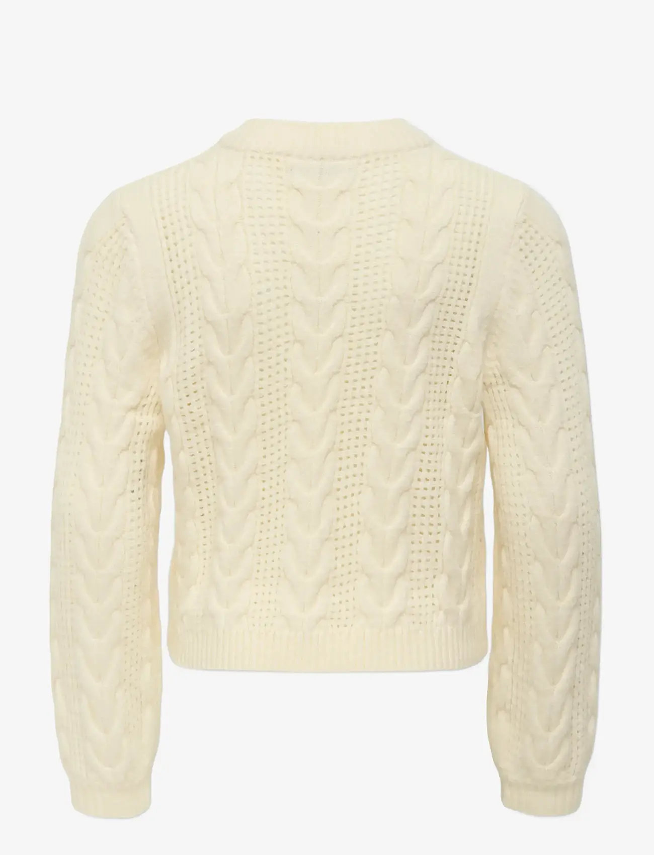 Kids Only - KOGRUBINA LS CABLE O-NECK CP KNT - džemprid - whitecap gray - 1