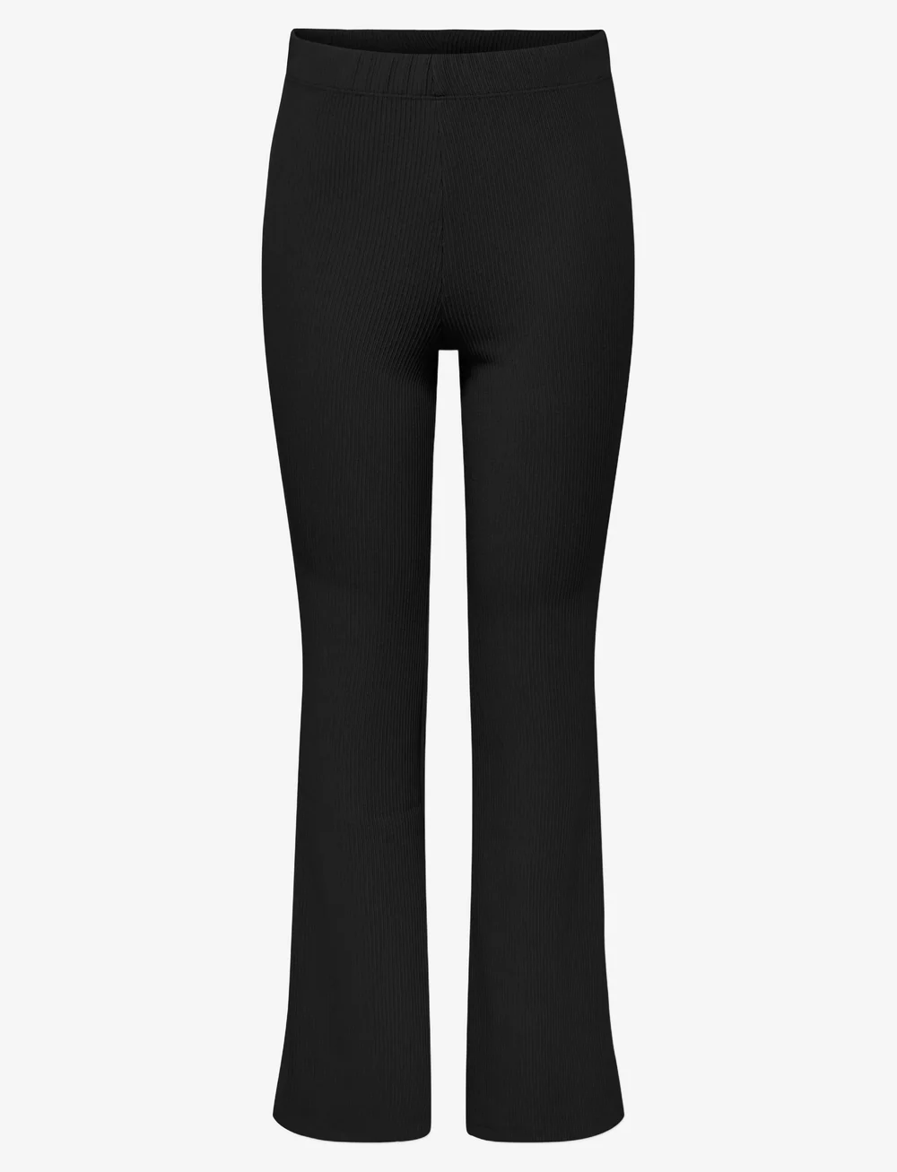 Kids Only - KOGFEVER RIB FLARED PANTS CP JRS NOOS - leggings - black - 0