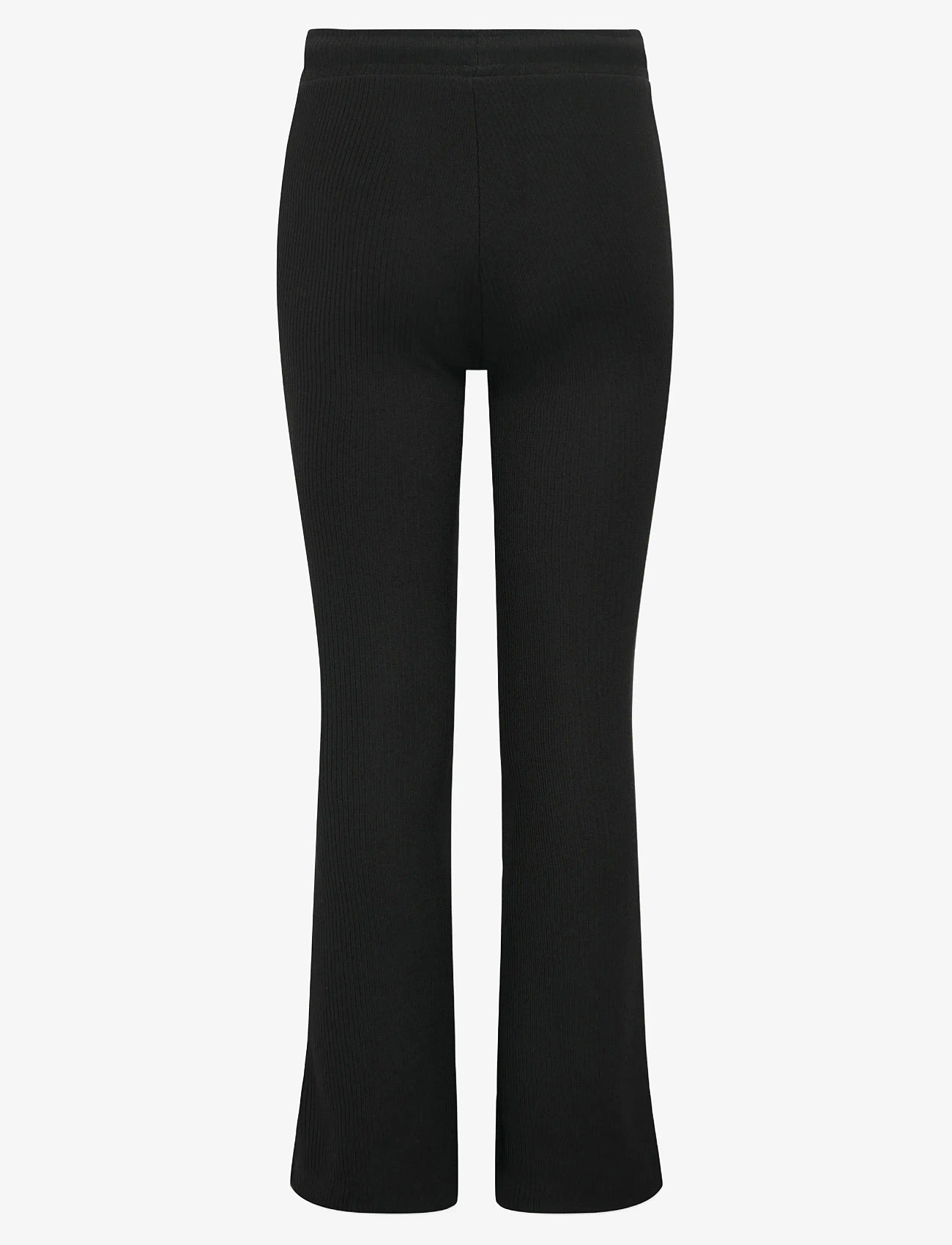 Kids Only - KOGFEVER RIB FLARED PANTS CP JRS NOOS - leggings - black - 1