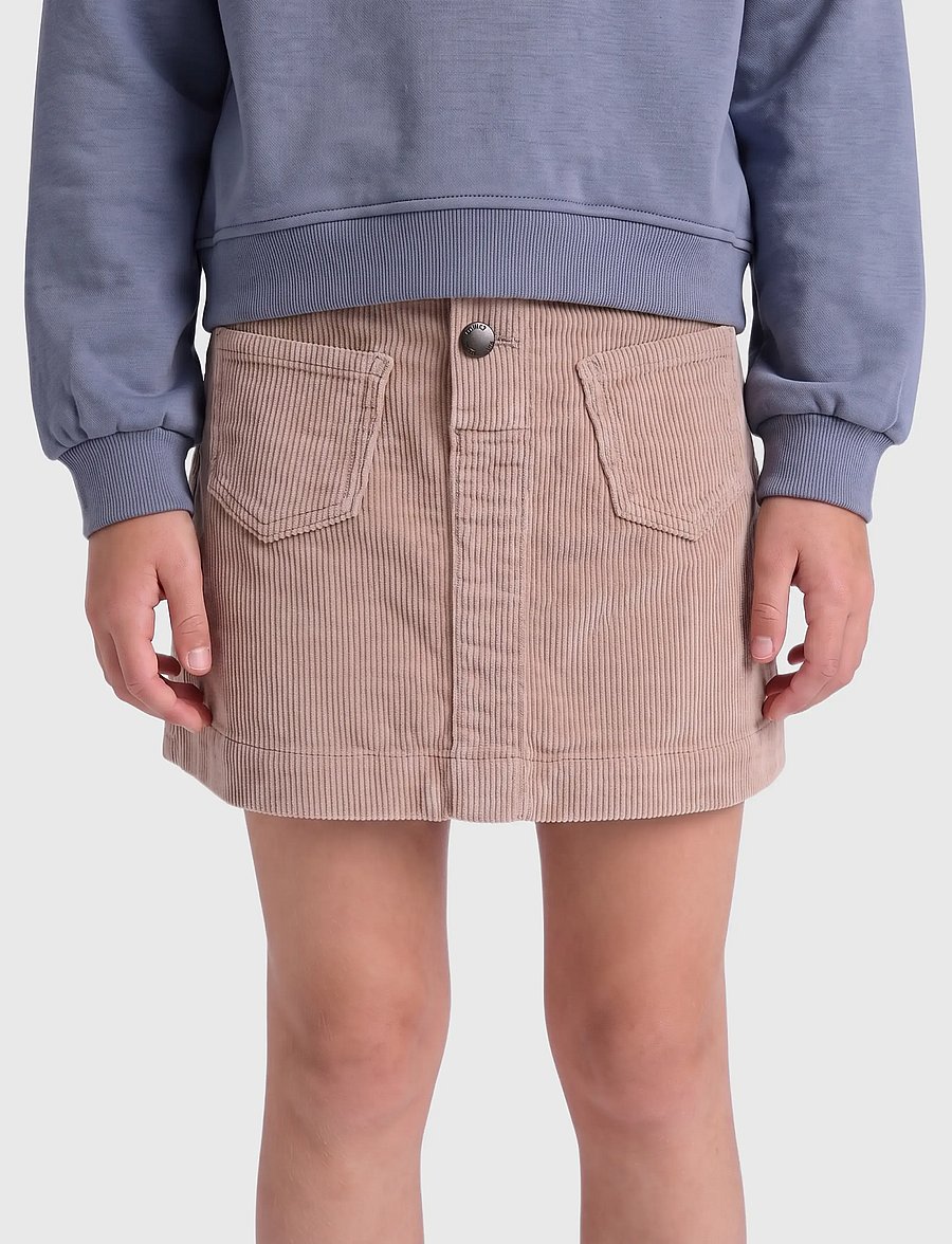 Kids Only - KOGAMAZING GLOBAL HW CORD SKIRT PNT NOOS - jeansröcke - goat - 5