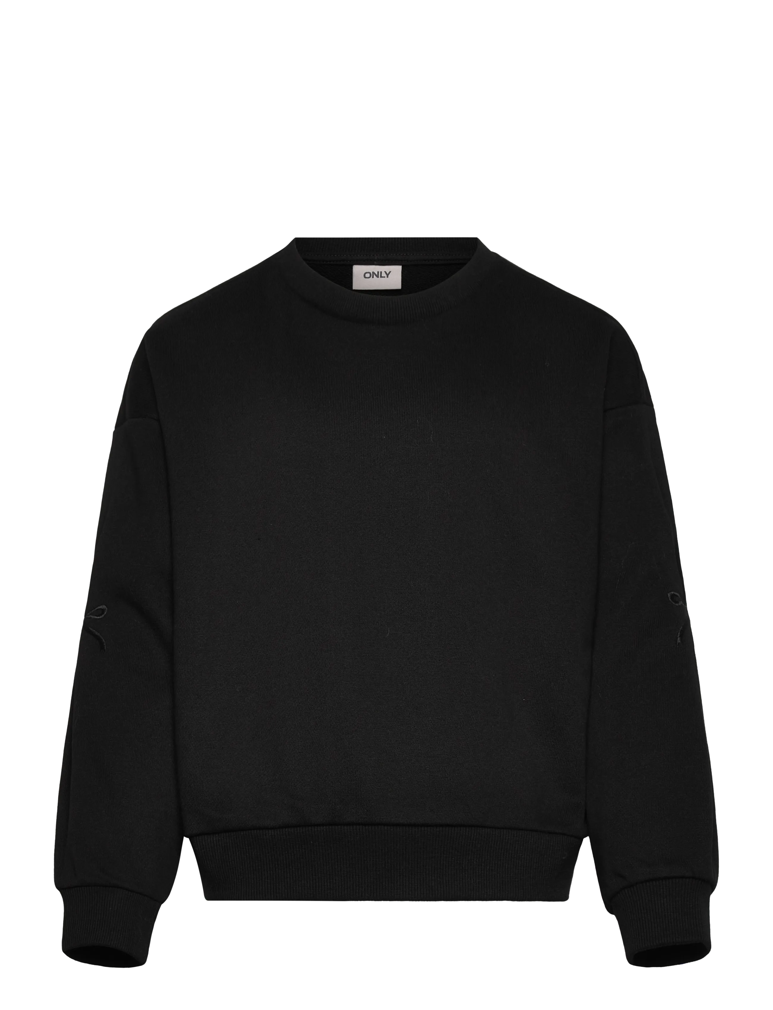 Kids Only KOGMYA L/S O-NECK UB SWT - Riided - BLACK / black