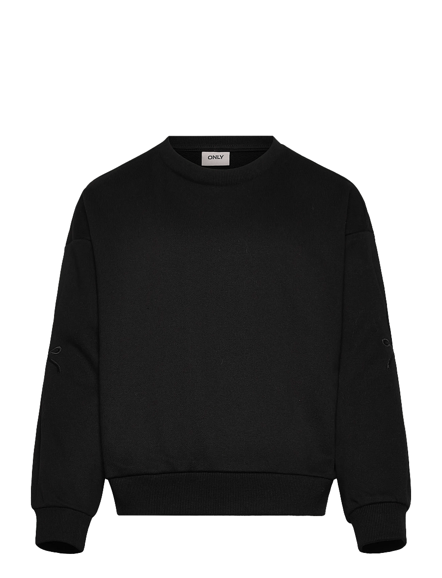 Kids Only - KOGMYA L/S O-NECK UB SWT - sweatshirts - black - 0
