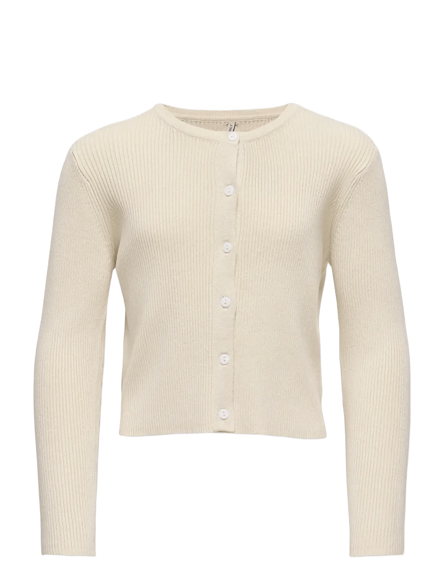 Kids Only - KOGNATASCHA LS O-NECK CARD CP KNT NOOS - gilets - birch - 1