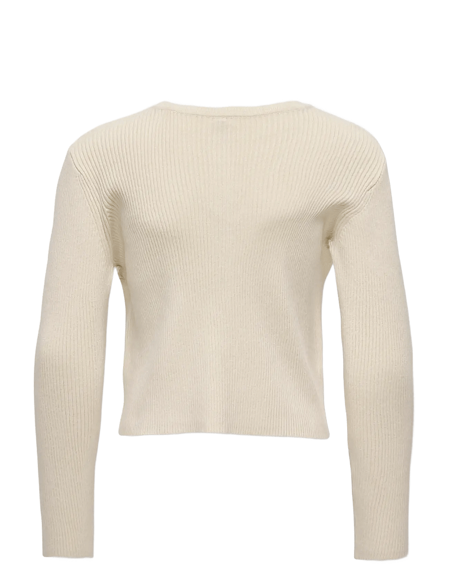 Kids Only - KOGNATASCHA LS O-NECK CARD CP KNT NOOS - gilets - birch - 2
