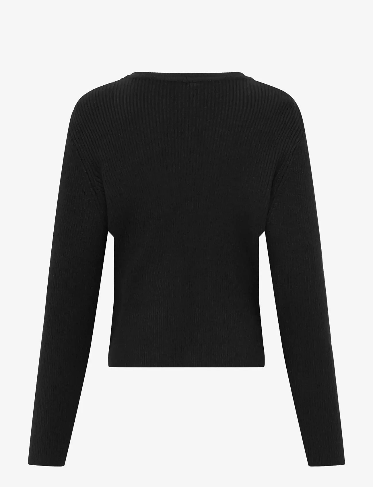 Kids Only - KOGNATASCHA LS O-NECK CARD CP KNT NOOS - cardigans - black - 2