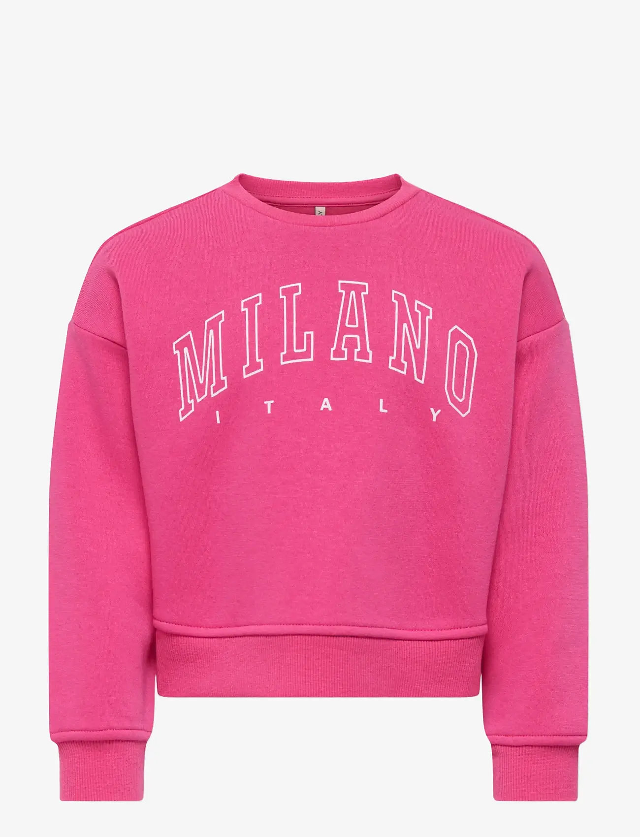 Kids Only - KMGSWEAT LS CREW OSZ STAT SWT NOOS - sweatshirts - magenta - 1