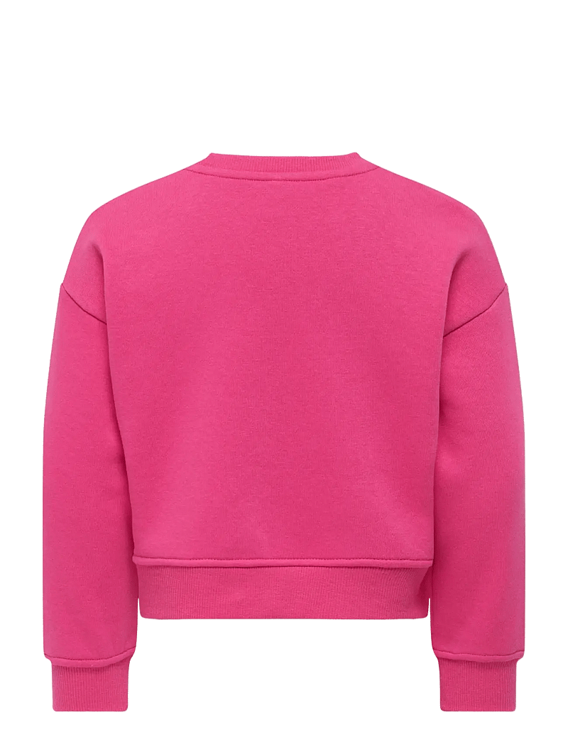 Kids Only - KMGSWEAT LS CREW OSZ STAT SWT NOOS - sweatshirts - magenta - 2