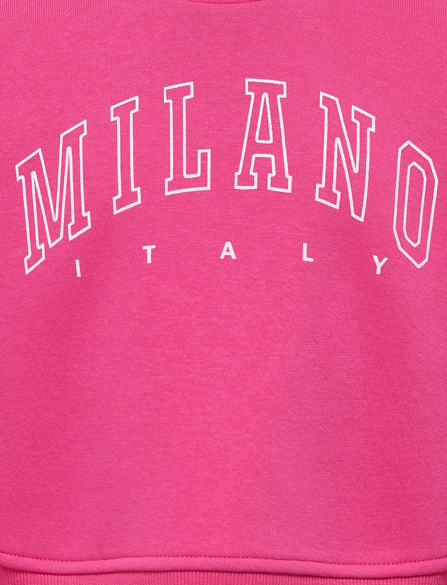 Kids Only - KMGSWEAT LS CREW OSZ STAT SWT NOOS - sweatshirts - magenta - 3