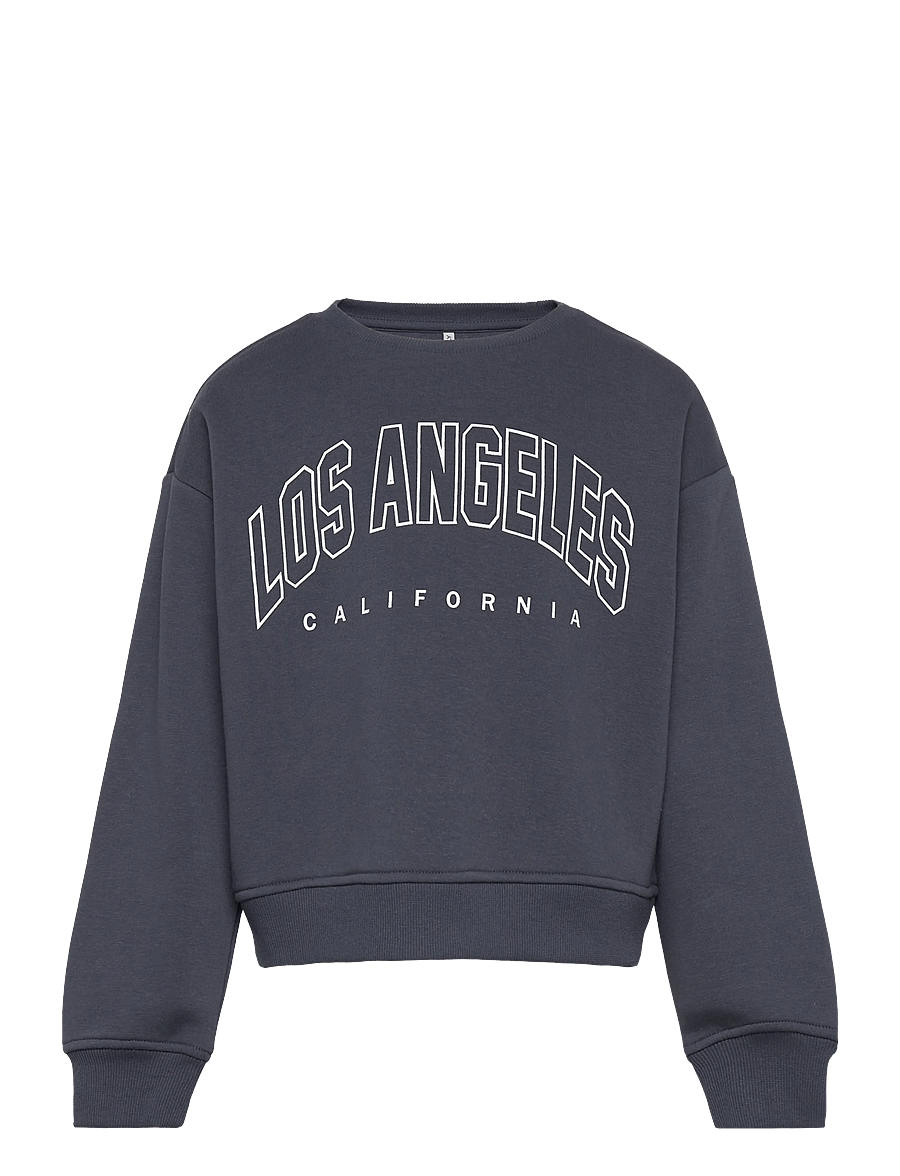 Kids Only - KMGSWEAT LS CREW OSZ STAT SWT NOOS - sweatshirts - ombre blue - 0
