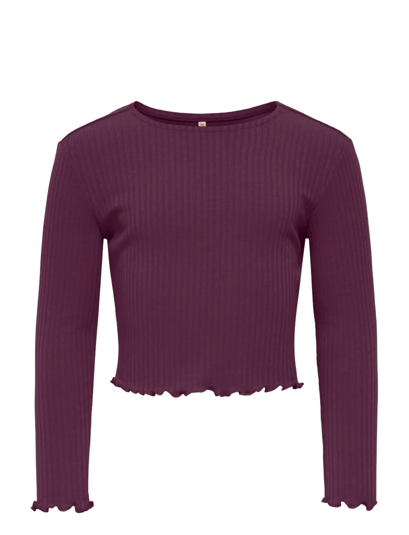 Kids Only KMGTELLA LIFE L/S O-NECK TOP JRS - Pirkt pēc izmēra - MAUVE WINE / burgundy