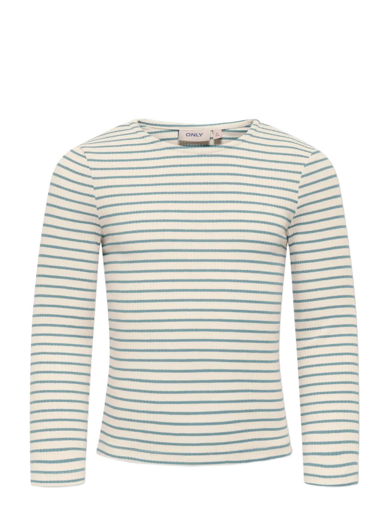 Kinder ONLY Kmgmaude Life Stripe Ls Oberteil Jrs Noos Cream - 104 - Kinder