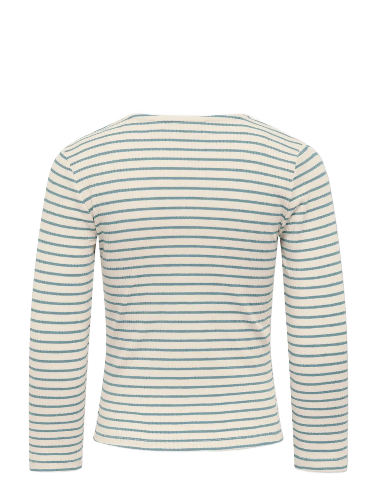 Kids Only - KMGMAUDE LIFE STRIPE LS TOP JRS NOOS - langærmede t-shirts - birch - 2