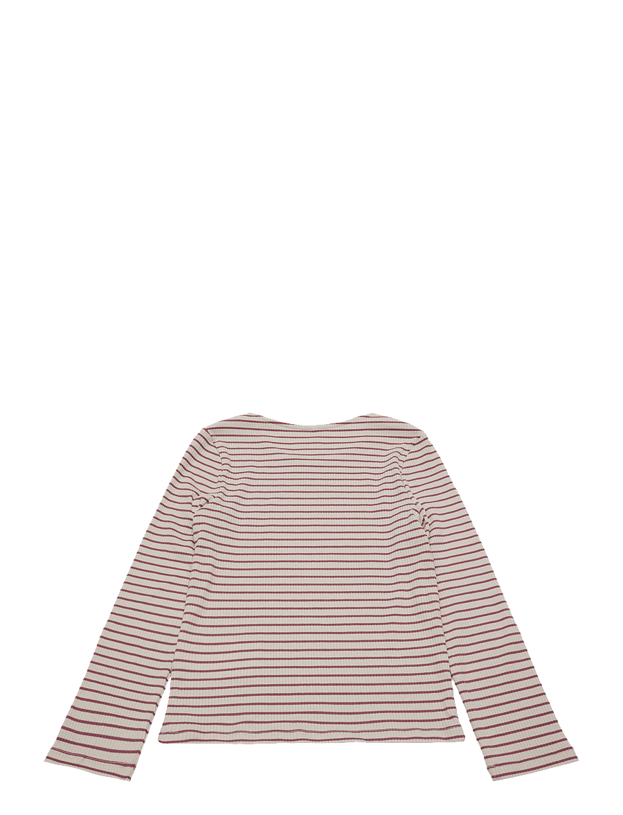 Kids Only - KMGMAUDE LIFE STRIPE LS TOP JRS NOOS - langärmelig - oatmeal - 1