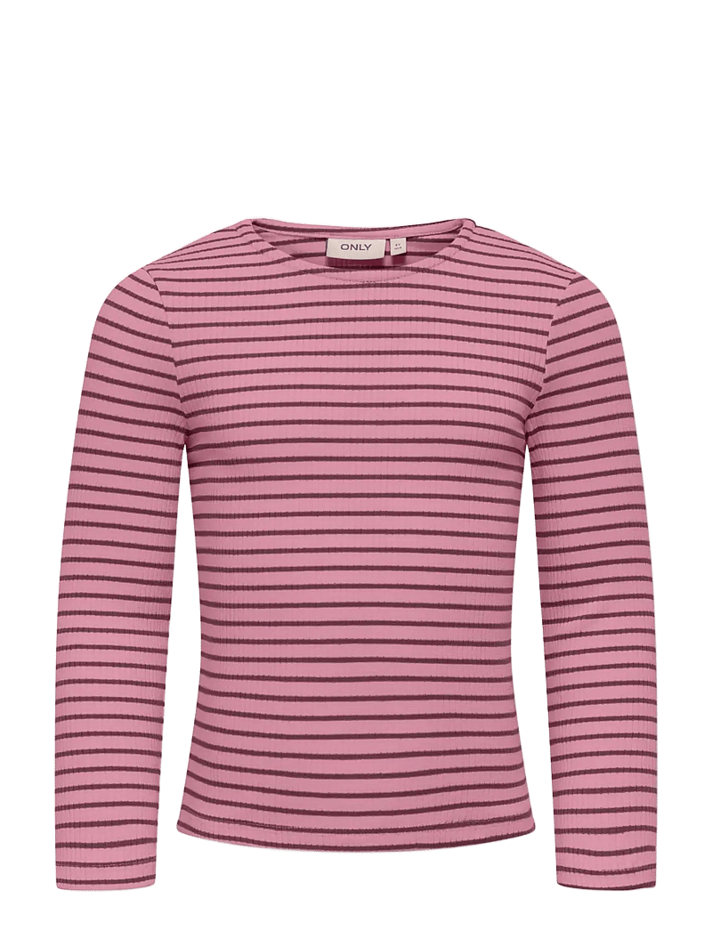 Kids Only - KMGMAUDE LIFE STRIPE LS TOP JRS NOOS - langärmelig - sea pink - 0