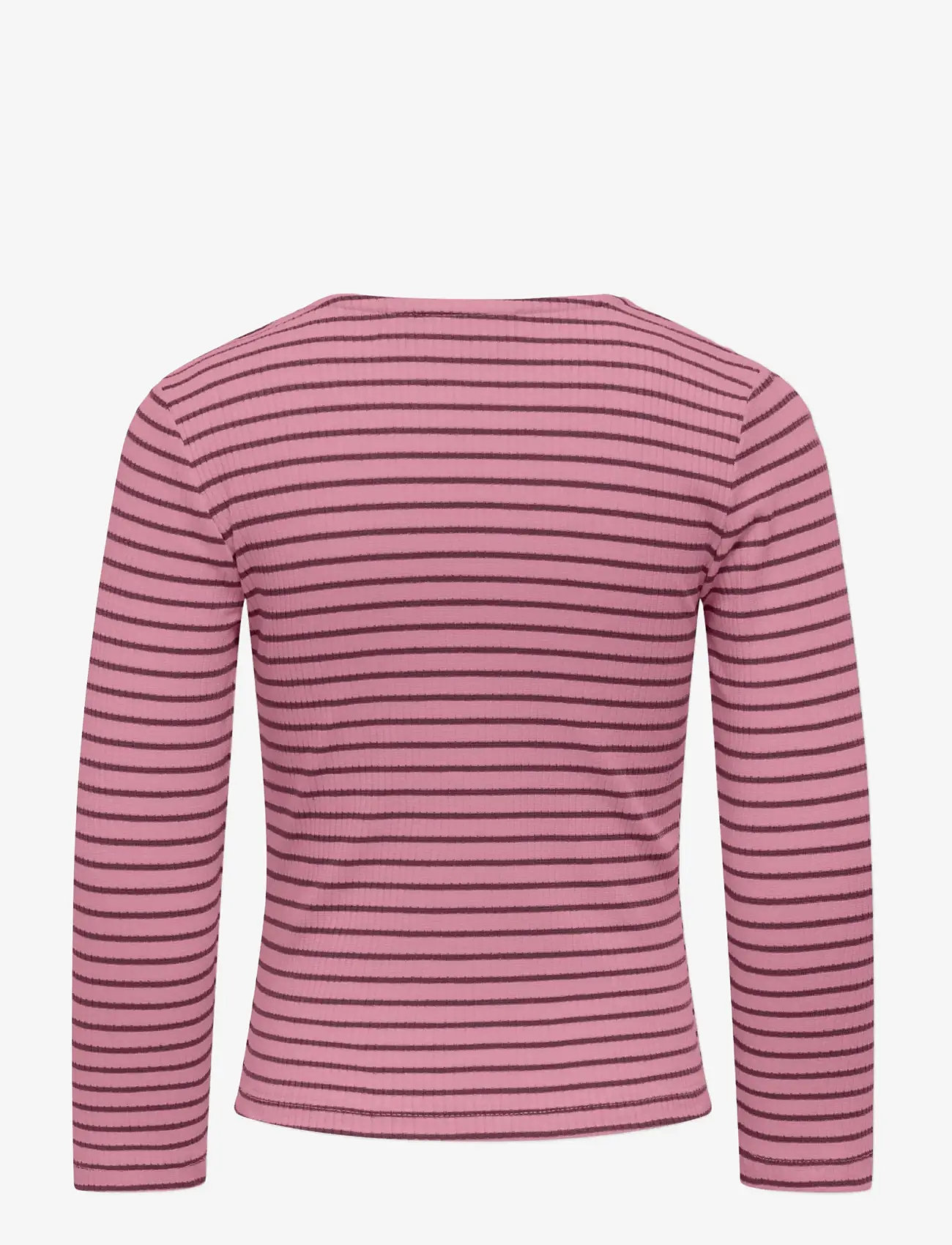 Kids Only - KMGMAUDE LIFE STRIPE LS TOP JRS NOOS - pikkade varrukatega t-särgid - sea pink - 1