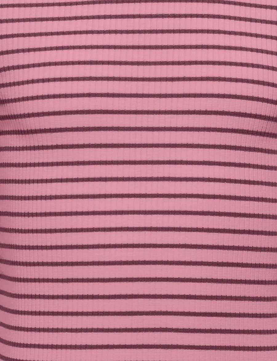 Kids Only - KMGMAUDE LIFE STRIPE LS TOP JRS NOOS - langærmede t-shirts - sea pink - 5