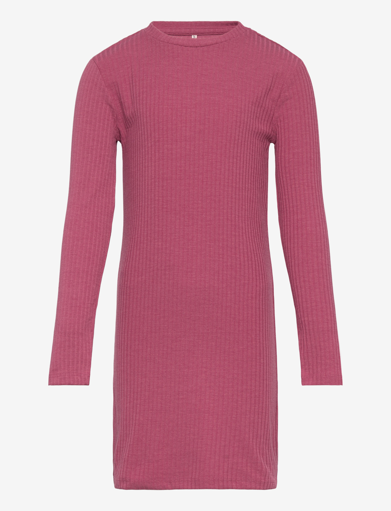 Kids Only - KMGTELLA LIFE SOLID L/S DRESS JRS - långärmade vardagsklänningar - heather rose - 0