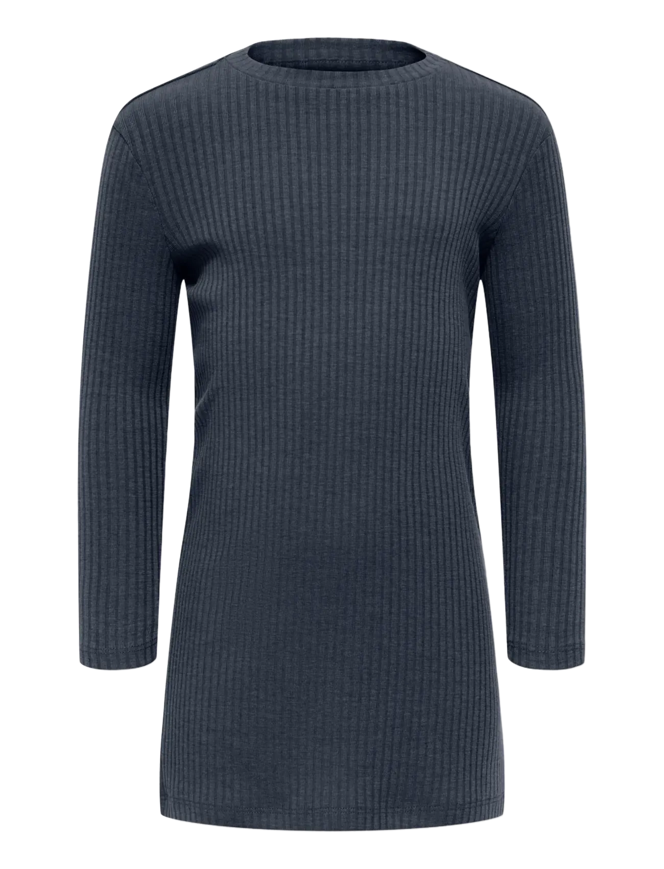 Kids Only KMGTELLA LIFE SOLID L/S DRESS JRS - Kleidung - OMBRE BLUE / navy