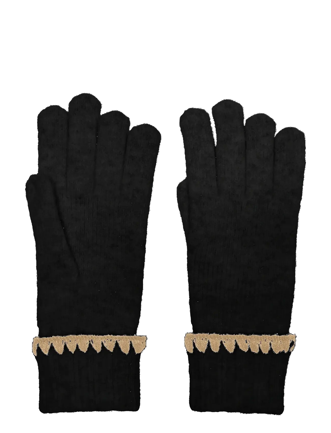 Kids Only KOGLEA LIFE EMBROIDERY GLOVES CP ACC - Kindad & Labakindad - BLACK / black