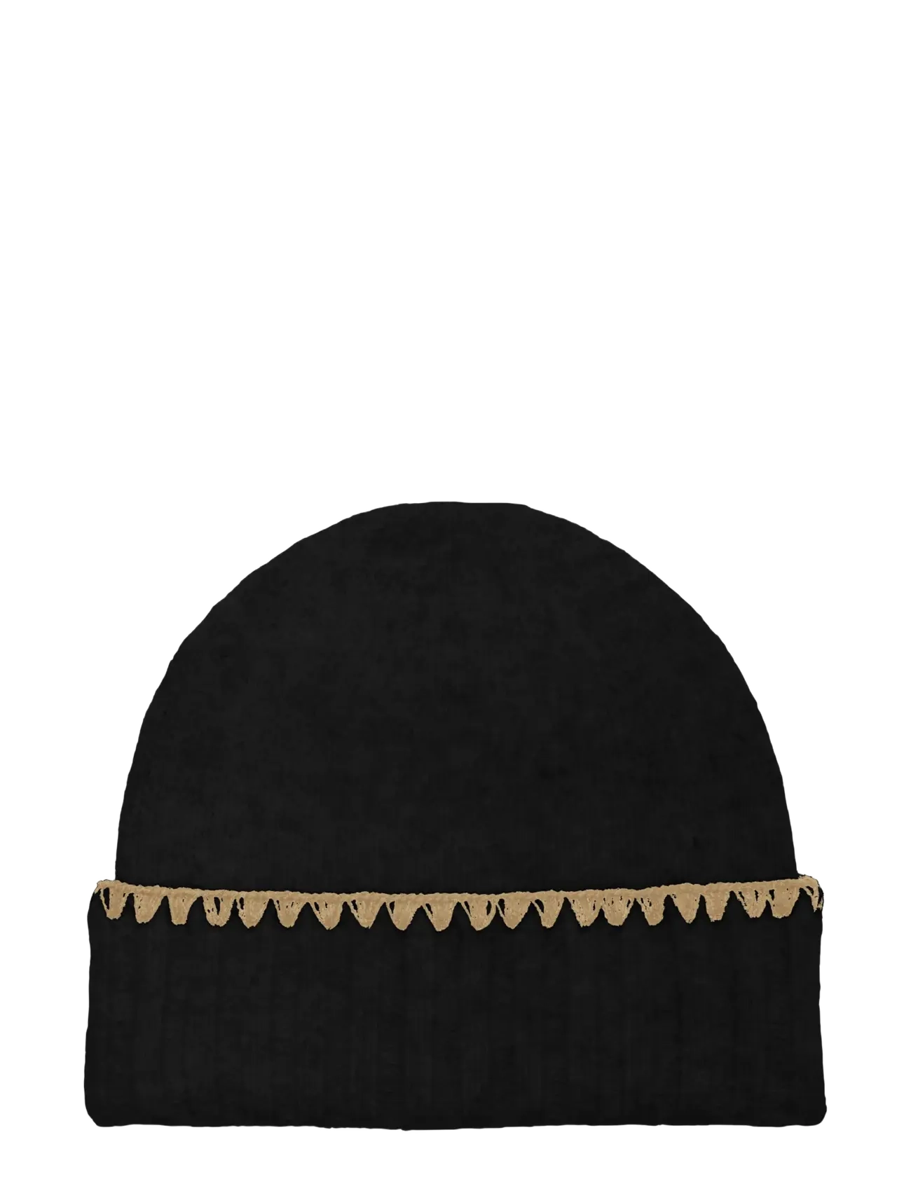 Kids Only Koglea Life Embroidery Beanie Cp Acc, One Size, Black, Huer > Beanie, Børn