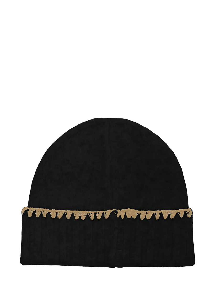 Kids Only - KOGLEA LIFE EMBROIDERY BEANIE CP ACC - beanies - black - 1