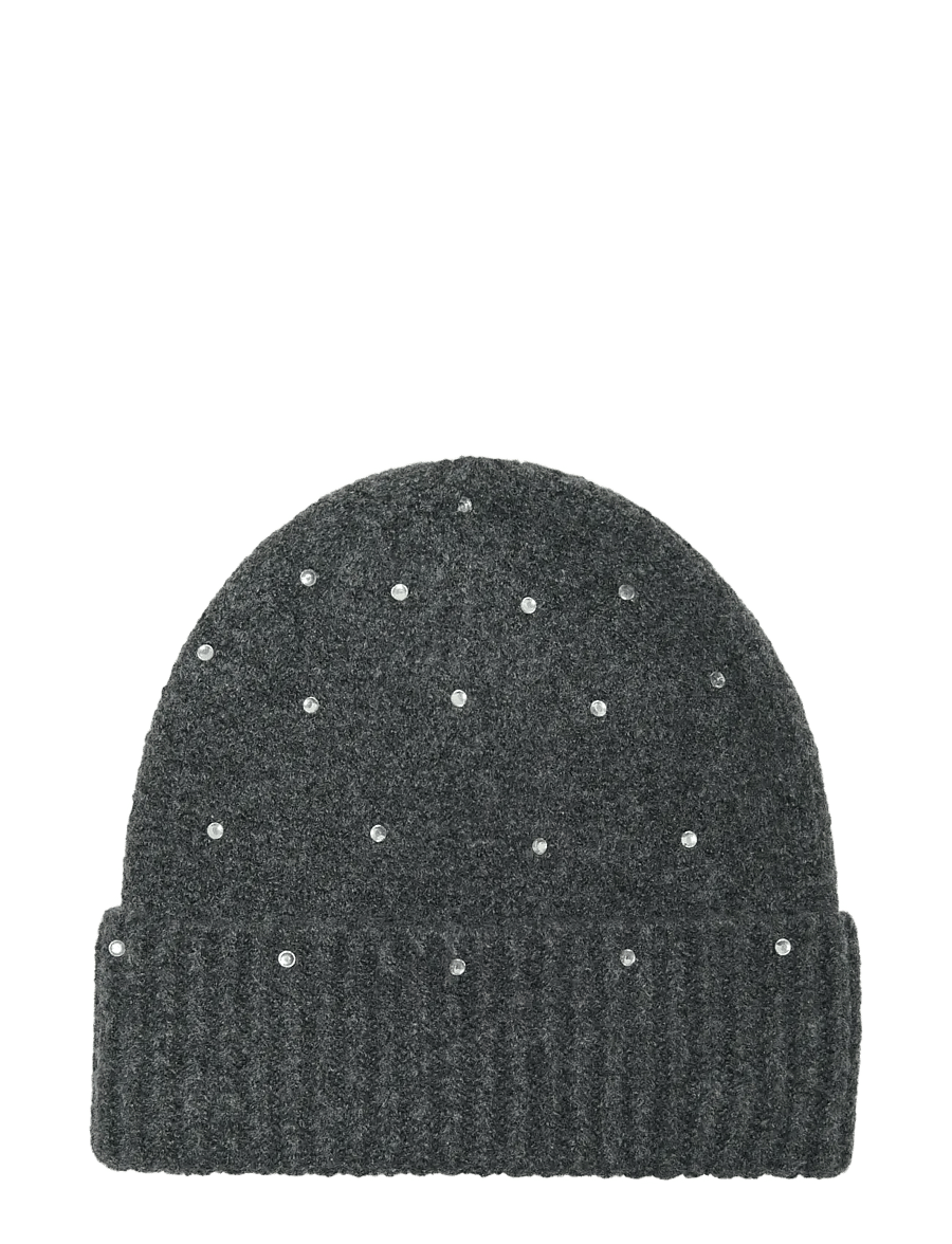 Kids Only - KOGCHYNA LIFE KNIT SOFT BEANIE CP ACC - beanies - dark grey melange - 0