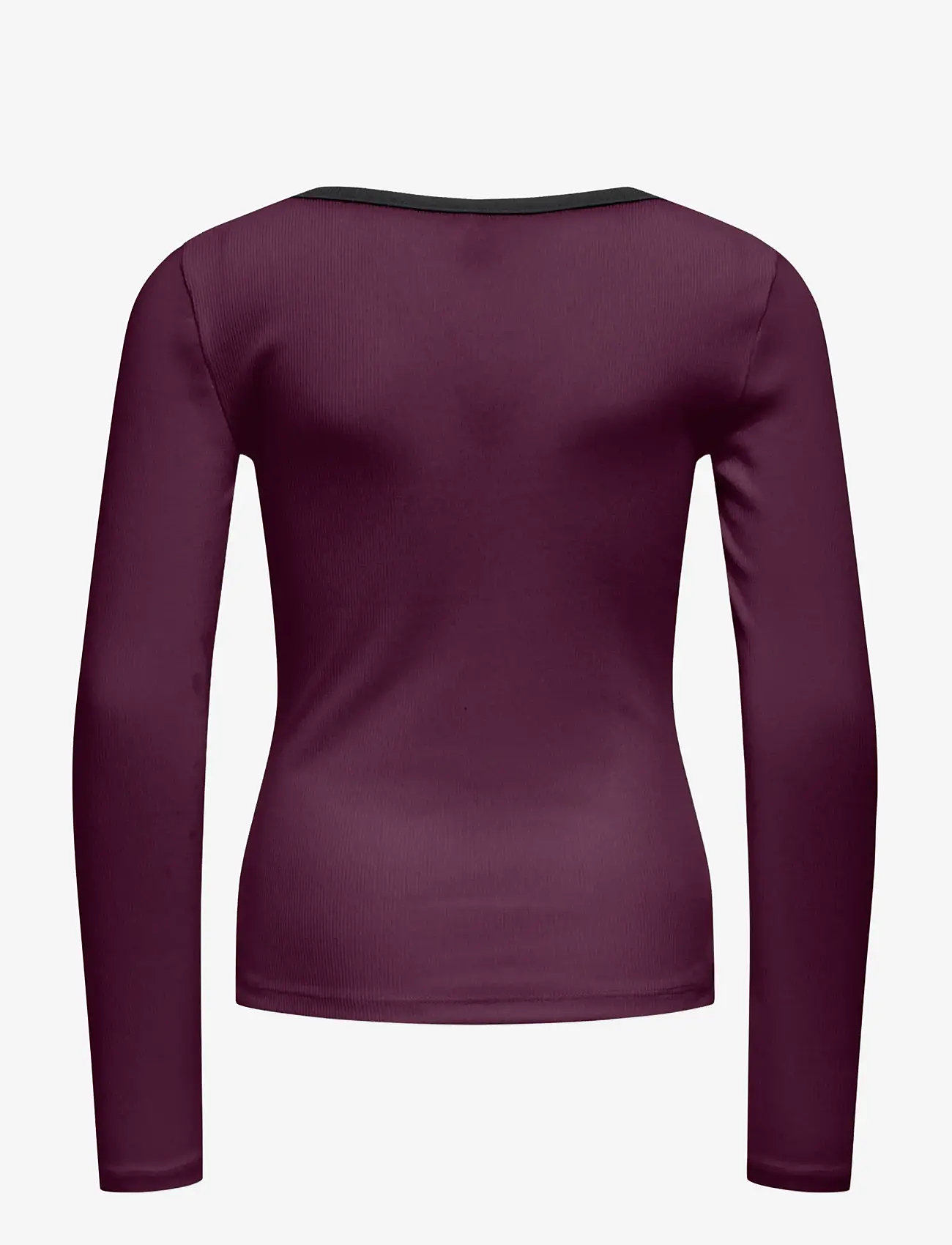 Kids Only - KOGSOFIA L/S BOW TOP JRS - efterårstøj - mauve wine - 1