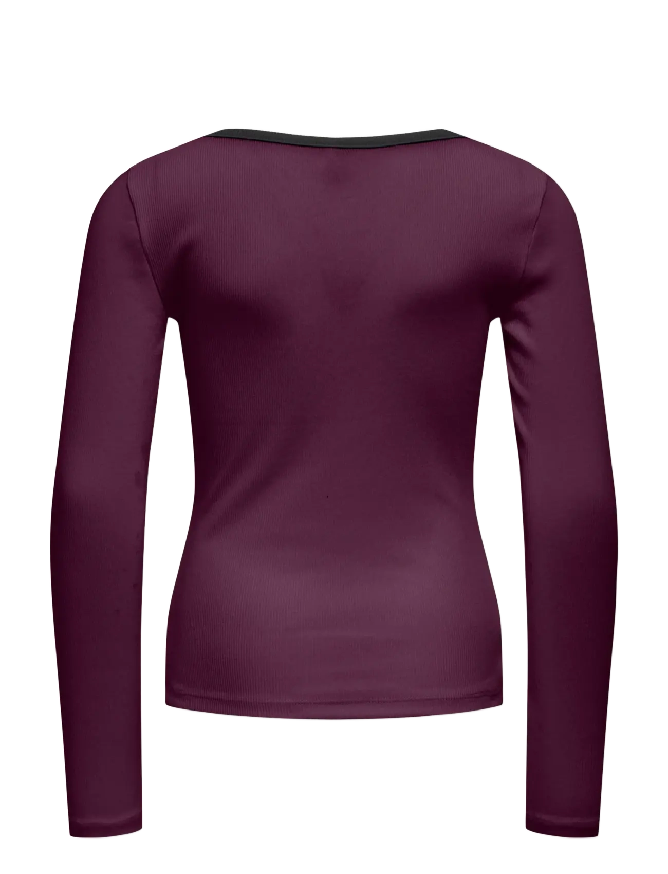Kids Only - KOGSOFIA L/S BOW TOP JRS - t-shirts - mauve wine - 1