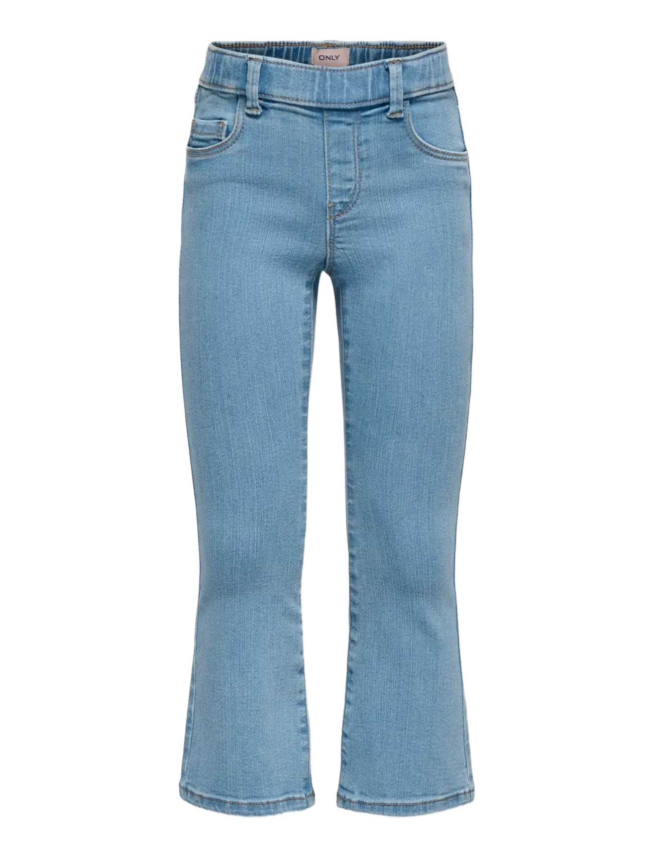 Kids Only KMGRAIN FLARED ELAST JEANS DNM NOOS - Riided - MEDIUM BLUE DENIM / blue