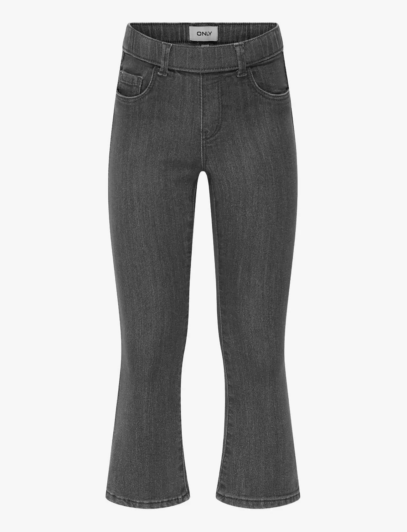 Kids Only - KMGRAIN FLARED ELAST JEANS DNM NOOS - bootcut jeans - medium grey denim - 0