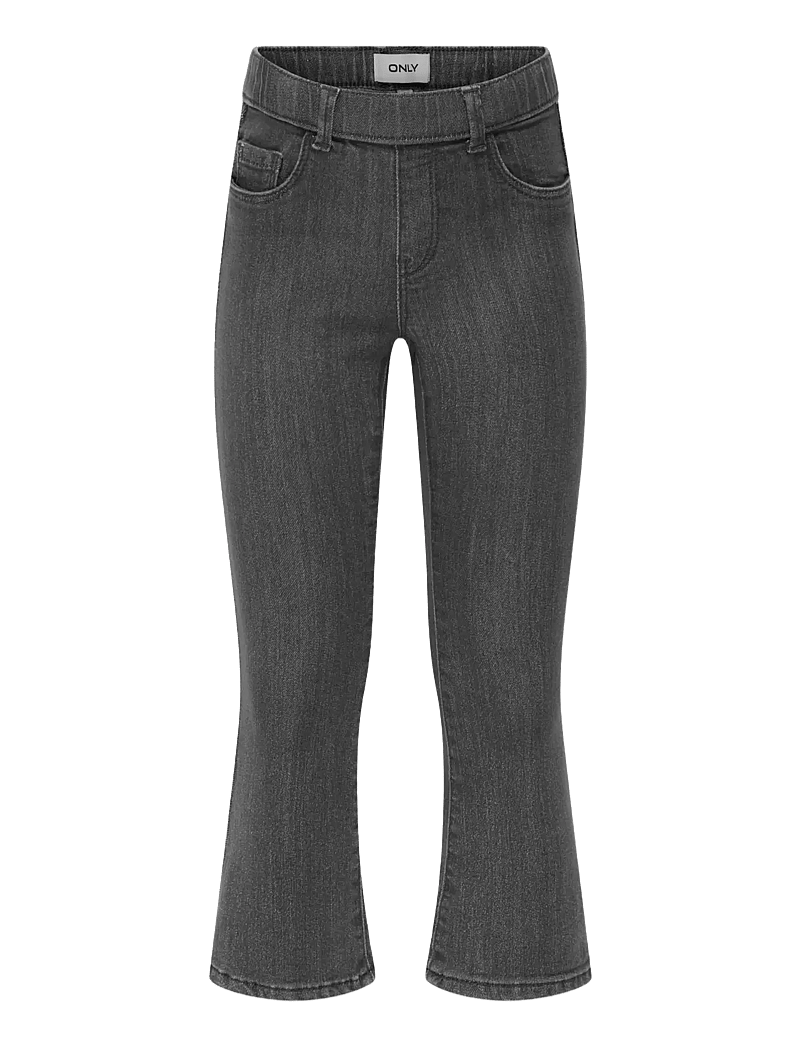 Kids Only - KMGRAIN FLARED ELAST JEANS DNM NOOS - bootcut jeans - medium grey denim - 0