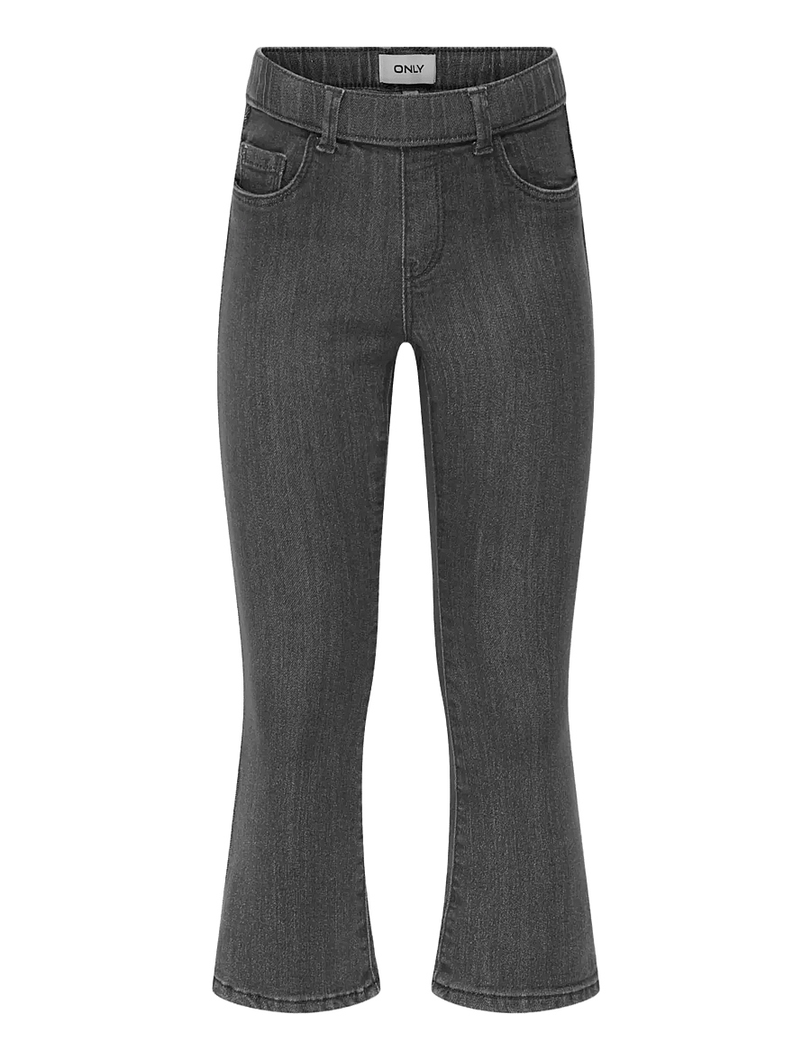 Kids Only - KMGRAIN FLARED ELAST JEANS DNM NOOS - bootcut jeans - medium grey denim - 1