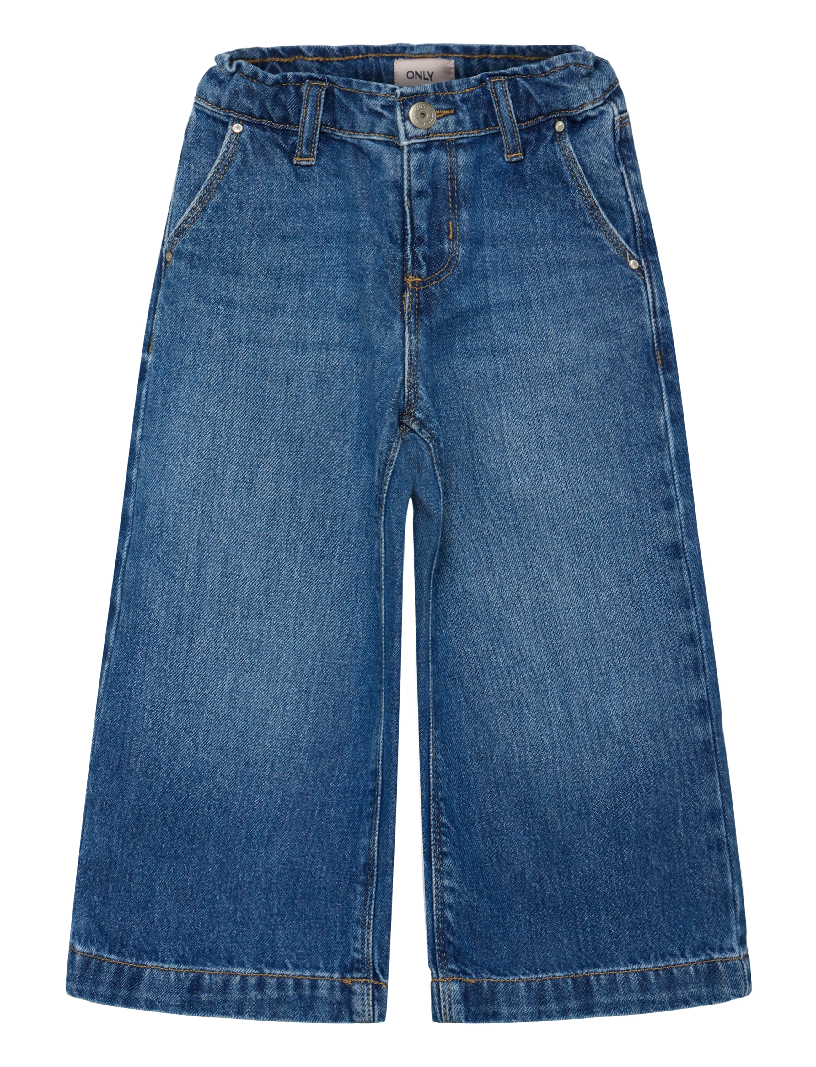 Kids Only Kmgcomet Wide Leg Dnm Mat085, 110, Jeans, Blau - Kinder