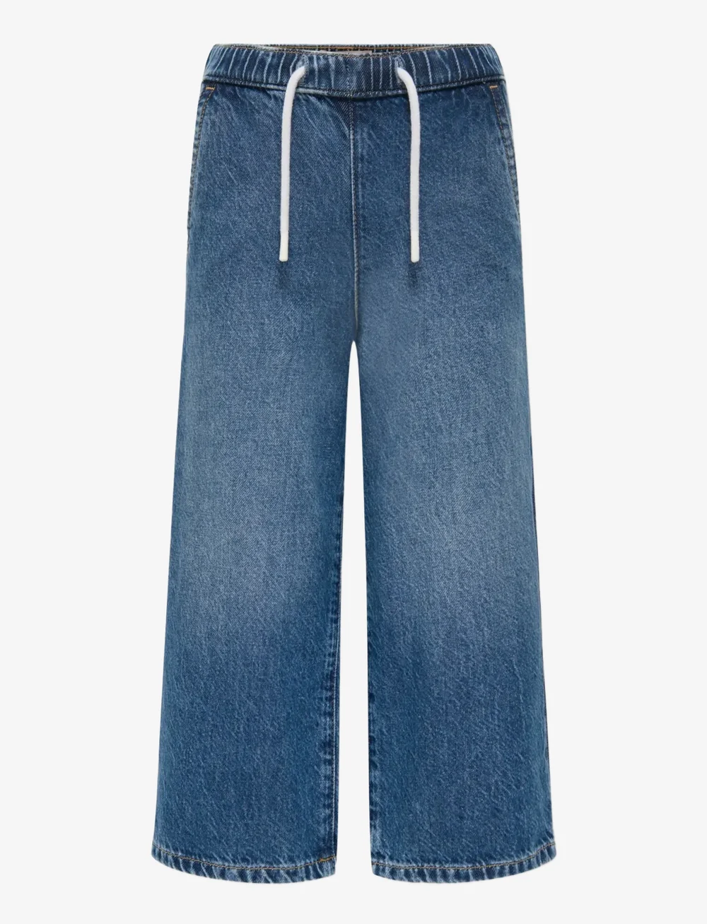 Kids Only - KMGPIERCE WIDE JEANS DNM PIM NOOS - brede jeans - medium blue denim - 1