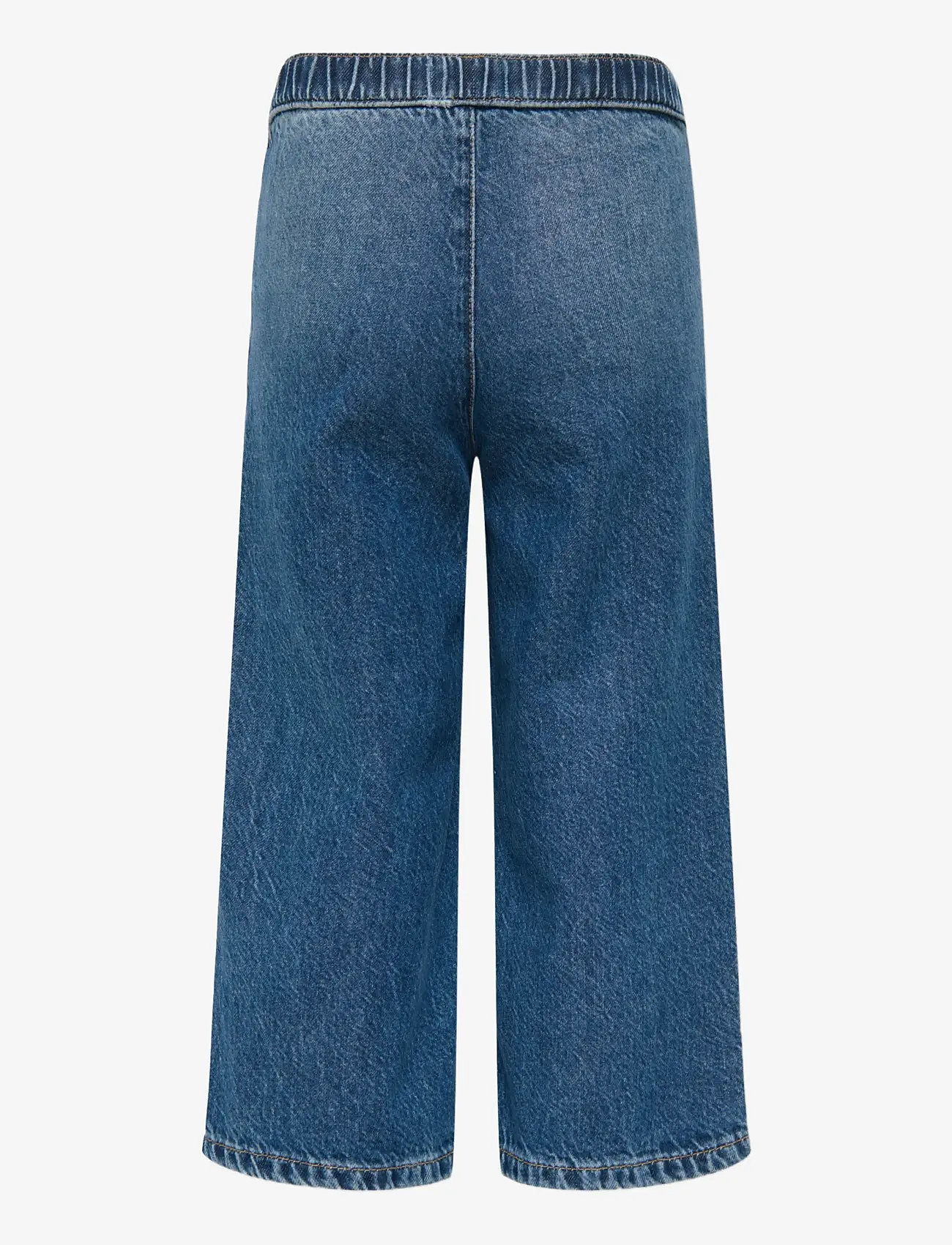 Kids Only - KMGPIERCE WIDE JEANS DNM PIM NOOS - hosen mit weitem bein - medium blue denim - 2
