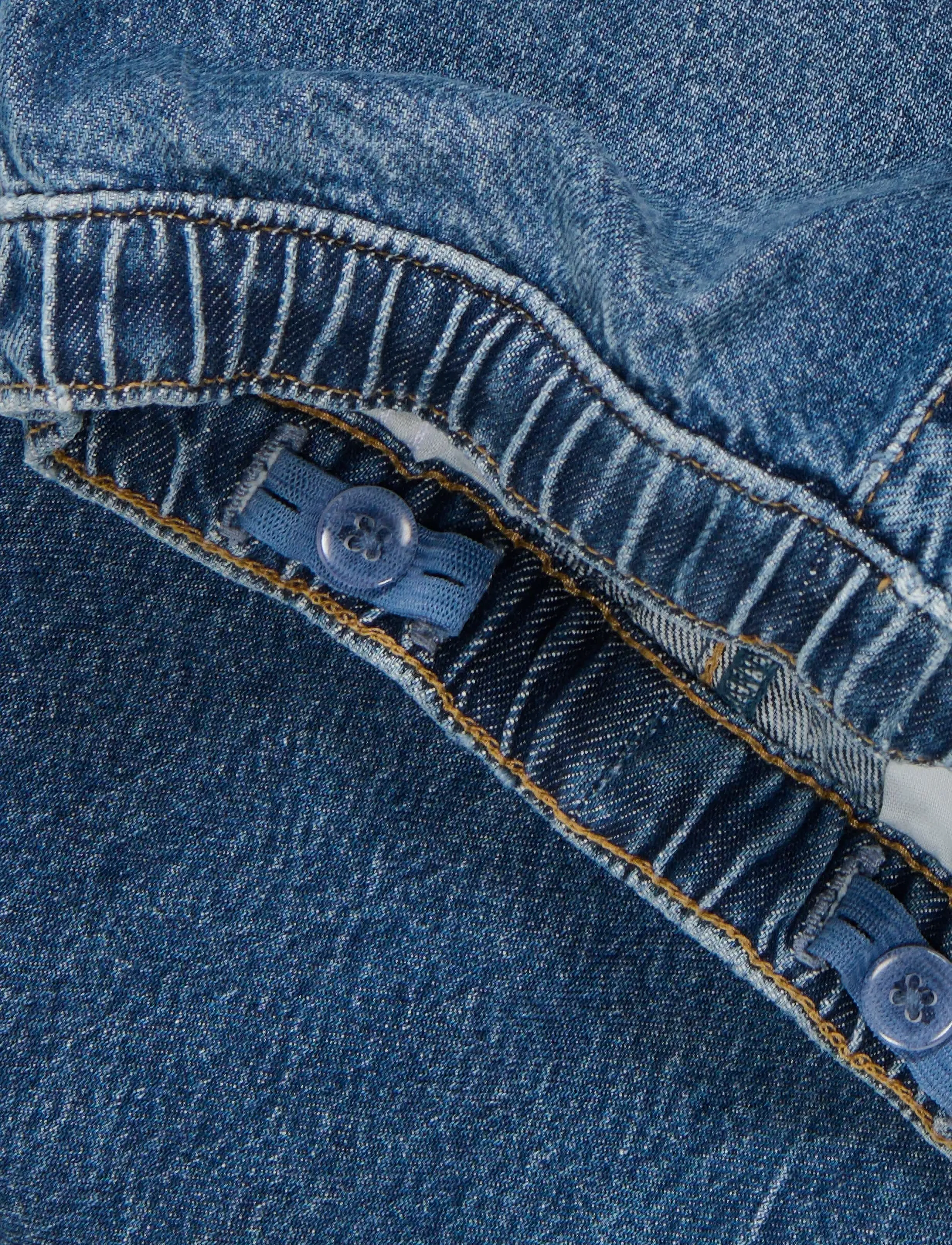 Kids Only - KMGPIERCE WIDE JEANS DNM PIM NOOS - hosen mit weitem bein - medium blue denim - 3