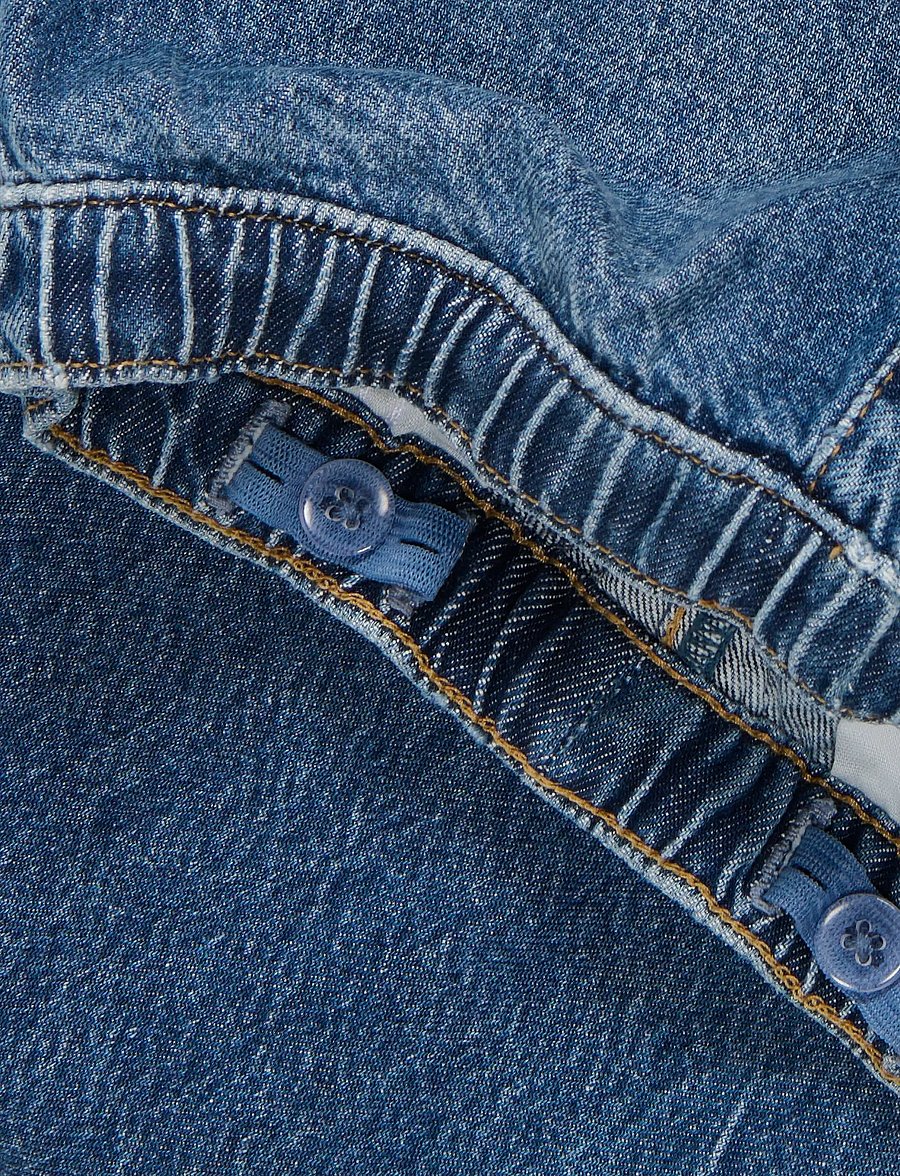 Kids Only - KMGPIERCE WIDE JEANS DNM PIM NOOS - pantalons larges - medium blue denim - 3