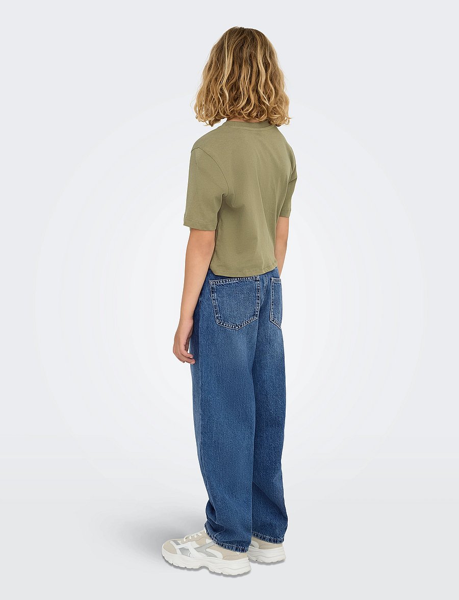 Kids Only - KOGGIANNA STRAIGHT DNM PIM205 NOOS - vaba lõikega teksad - medium blue denim - 3