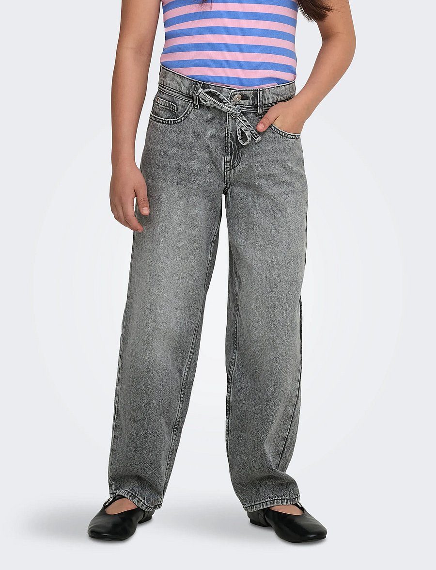 Kids Only - KOGGIANNA STRAIGHT DNM PIM757 NOOS - regular jeans - medium grey denim - 0