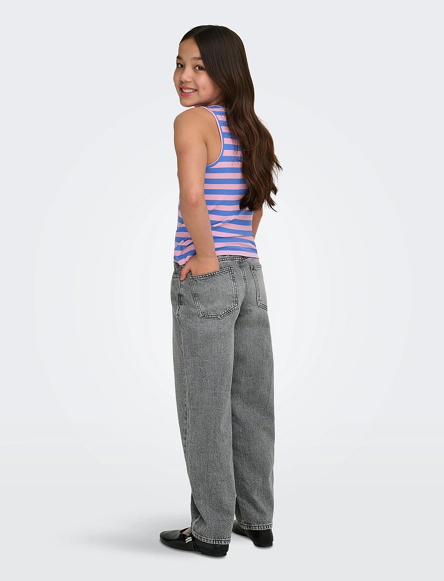 Kids Only - KOGGIANNA STRAIGHT DNM PIM757 NOOS - regular jeans - medium grey denim - 3