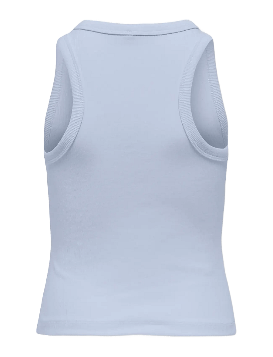 Kids Only - KOGJILL LIFE S/L TANK TOP JRS - soft chambray - 1