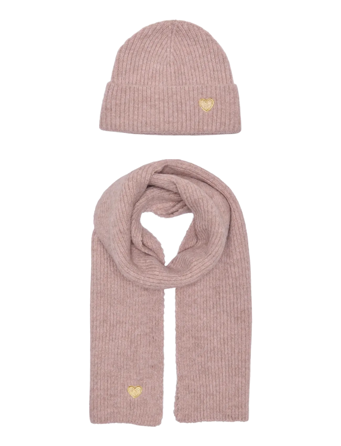 Kids Only KMGAVERY LIFE SCARF AND BEANIE SET ACC - KIDS ONLY - TWILIGHT MAUVE / pink/rose