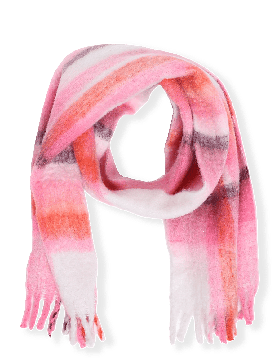 Kids Only - KOGSANNE LIFE KNIT LONG SCARF CP ACC - halstørklæder - azalea pink - 0