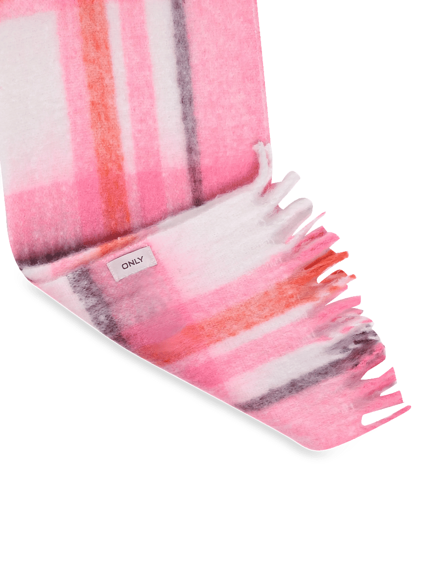 Kids Only - KOGSANNE LIFE KNIT LONG SCARF CP ACC - halstørklæder - azalea pink - 2