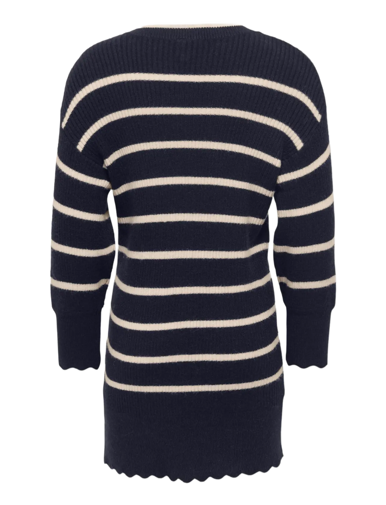 Kids Only - KMGIBI LS O-NECK DRESS CP KNT - pikkade varrukatega vabaaja kleidid - night sky - 1
