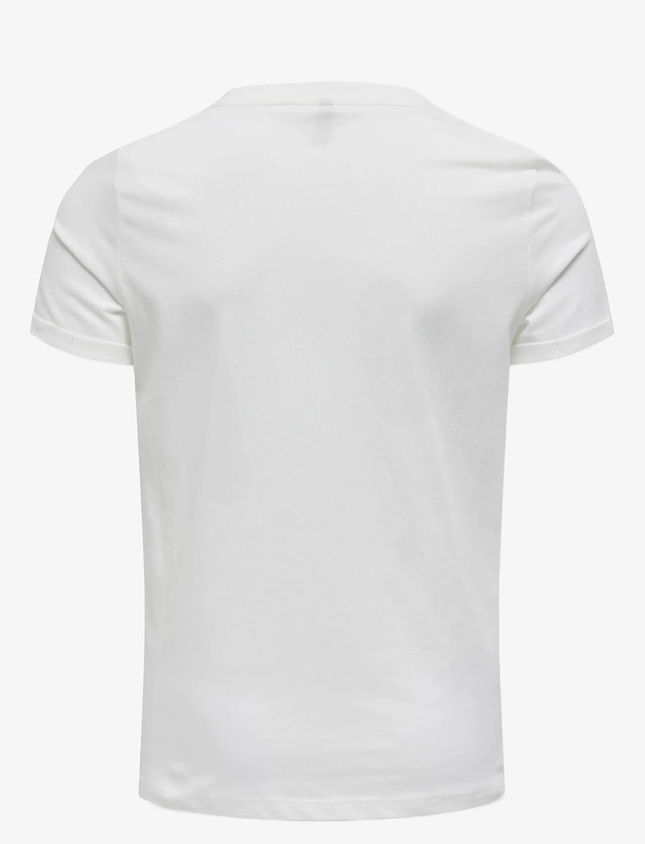 Kids Only - KOGEMMA LIFE REG S/S SKULL TOP JRS NOOS - lyhythihaiset t-paidat - cloud dancer - 1